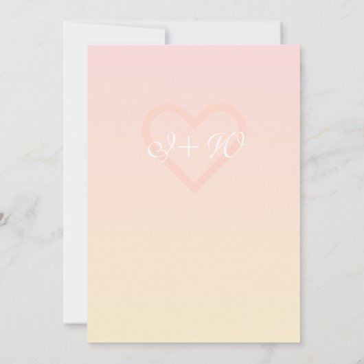 Kleurrijke Waterverf Flowers Weddenschap Save the  Save The Date (Achterkant)