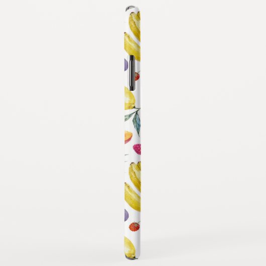 Kleurrijke Waterverf Fruit Patroon Custom Case-Mate iPhone Case (Achterkant/rechts)