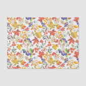 Kleurrijke Waterverf Herfst / Autumn Foliage Tissuepapier (Voorkant)