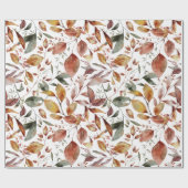 Kleurrijke Waterverf Herfst najaar olievloeistof Cadeaupapier (Vlak)