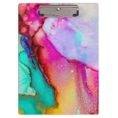 Kleurrijke Waterverf Klembord (Voorkant)
