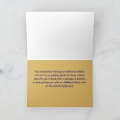 Kleurrijke waterverf landschap Vakantie Kaart (Binnen)