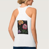 Kleurrijke Waterverf met papaverschilderij Tanktop (Achterkant)