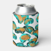 Kleurrijke Waterverf, moderne kunst. Blikjeskoeler (Blikje Voorkant)