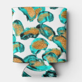 Kleurrijke Waterverf, moderne kunst. Blikjeskoeler (Achterkant)