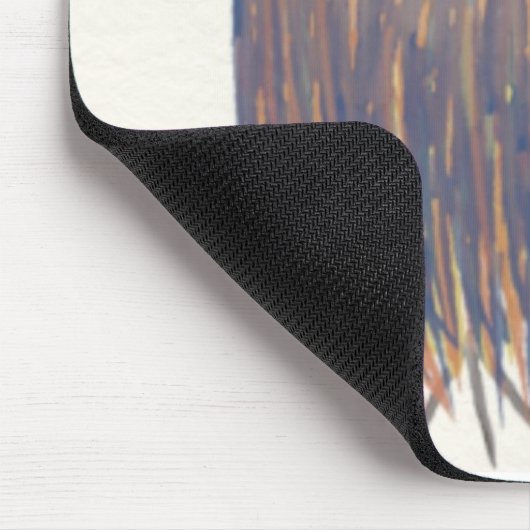 Kleurrijke Waterverf Muismat (Hoek)