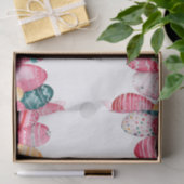 Kleurrijke waterverf paaseieren tissuepapier (Geschenk)