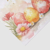 Kleurrijke waterverf paaseieren tissuepapier (Detail)