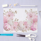 Kleurrijke waterverf paaseieren tissuepapier (Craft)