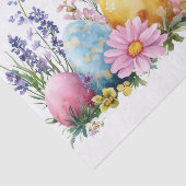 Kleurrijke waterverf paaseieren tissuepapier (Detail)