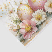 Kleurrijke waterverf paaseieren tissuepapier (Detail)