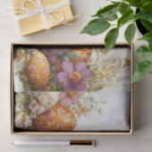 Kleurrijke waterverf paaseieren tissuepapier (Geschenk)