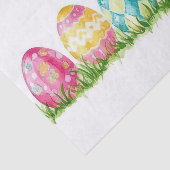 Kleurrijke waterverf paaseieren tissuepapier (Detail)