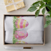 Kleurrijke waterverf paaseieren tissuepapier (Geschenk)