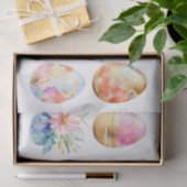 Kleurrijke waterverf paaseieren tissuepapier (Geschenk)