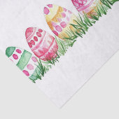 Kleurrijke waterverf paaseieren tissuepapier (Detail)