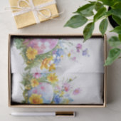 Kleurrijke waterverf paaseieren tissuepapier (Geschenk)