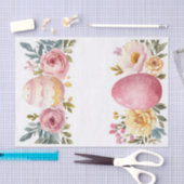 Kleurrijke waterverf paashaas tissuepapier (Craft)