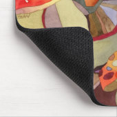 Kleurrijke Waterverf paddenstoelen Muismat (Hoek)