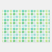 Kleurrijke Waterverf — Papierbladen overvullen Inpakpapier Vel (Voorkant 3)