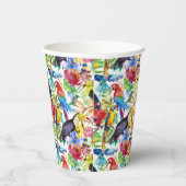 Kleurrijke Waterverf Papieren Bekers (Rechts)