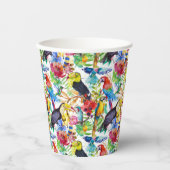 Kleurrijke Waterverf Papieren Bekers (Voorkant)