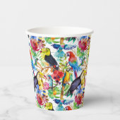 Kleurrijke Waterverf Papieren Bekers (Voorkant)