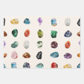 Kleurrijke Waterverf Pareltjes Patroon Inpakpapier Vel (Voorkant 3)