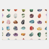 Kleurrijke Waterverf Pareltjes Patroon Inpakpapier Vel (Voorkant 2)