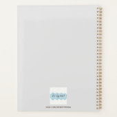 Kleurrijke Waterverf Planner (Achterkant)