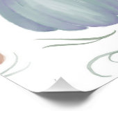 Kleurrijke Waterverf pompoen patch Foto Afdruk (Hoek)