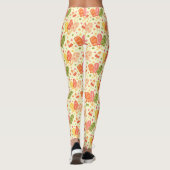 Kleurrijke Waterverf Popsicles Leggings (Achterkant)