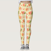 Kleurrijke Waterverf Popsicles Leggings (Voorkant)
