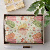 Kleurrijke Waterverf Popsicles Tissuepapier (Geschenk)