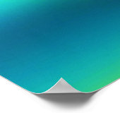 Kleurrijke waterverf poster (Hoek)