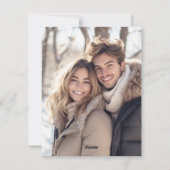 Kleurrijke waterverf Prettige feestdagen kerstbome Feestdagenkaart (Achterkant)