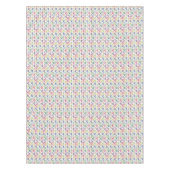 Kleurrijke Waterverf Rainbows harten en sterpatroo Tafelkleed (Voorkant)