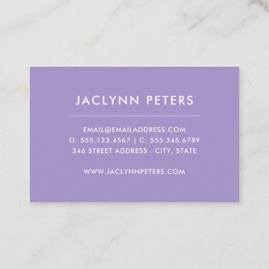 Kleurrijke Waterverf Regenboog Visitekaartje (Achterkant)