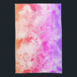 Kleurrijke Waterverf Roze Splotten Abstracte Kunst Theedoek<br><div class="desc">Decoreer je keuken met deze coole abstracte handdoek. Het maakt een geweldig huishouden of bruiloft cadeau! U kunt het aanpassen en tekst ook toevoegen. Bekijk mijn winkel voor veel meer kleuren en patronen!</div>