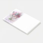 Kleurrijke Waterverf Rozen Bloemen Bloemen Bloemen Post-it® Notes (Schuin)
