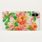 Kleurrijke Waterverf Rozen iPhone / iPad case (Achterkant (horizontaal))