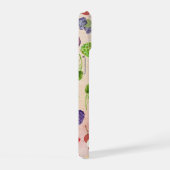 Kleurrijke waterverf schilderij vruchten Kraft pap iPhone 15 Case (Rechterkant)