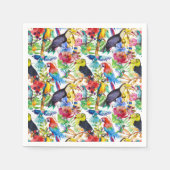Kleurrijke Waterverf Servet (Voorkant)
