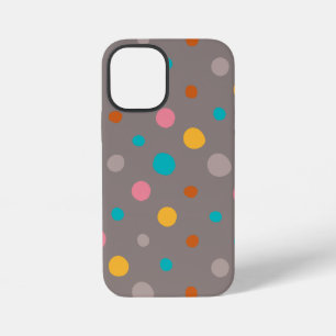 Kleurrijke Waterverf Stippen 3 iPhone 12 Mini Hoesje