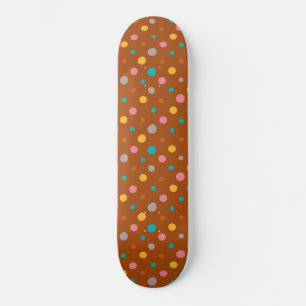 Kleurrijke Waterverf Stippen 7 Persoonlijk Skateboard