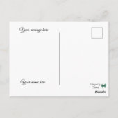 Kleurrijke Waterverf Strikken Ansichtkaart Briefkaart (Achterkant)