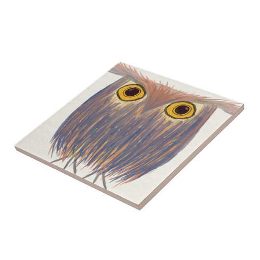 Kleurrijke Waterverf Tegeltje (Zijkant)