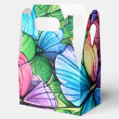 Kleurrijke Waterverf Tuin Bedankdoosjes (Geopend)