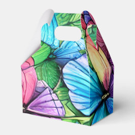 Kleurrijke Waterverf Tuin Bedankdoosjes