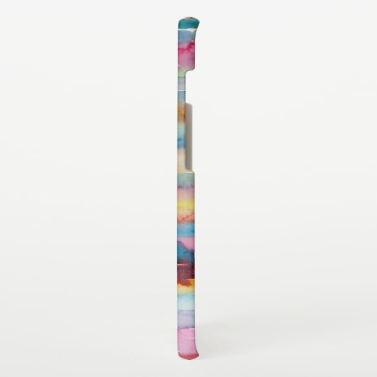 Kleurrijke Waterverf van Abstracte kunst Penseel S Samsung Galaxy Hoesje (Linkerkant)